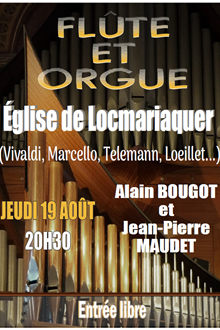 Concert Flute et Orgue (Locmariaquer)
